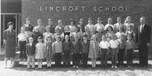 Mrs. Sprung's first grade class, Lincroft School, Lincroft NJ, 1959